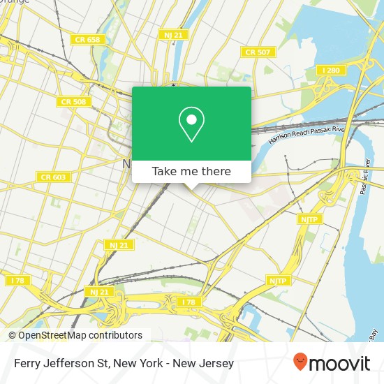 Mapa de Ferry Jefferson St