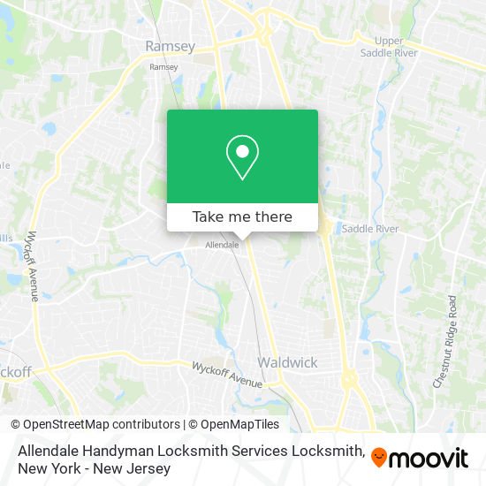 Allendale Handyman Locksmith Services Locksmith map
