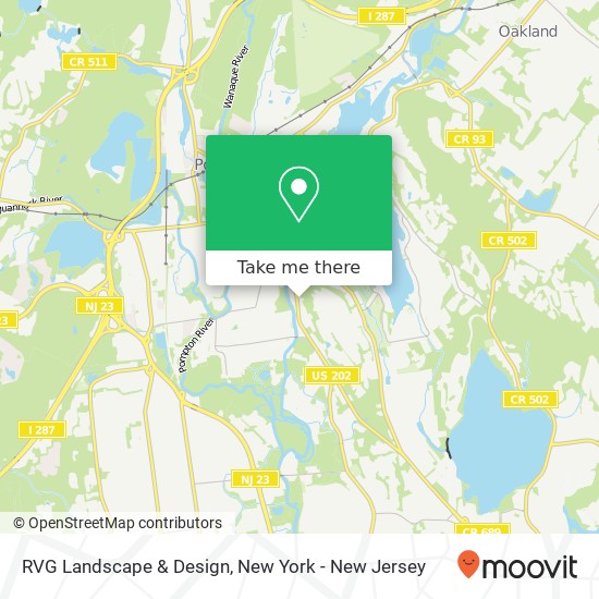 RVG Landscape & Design map