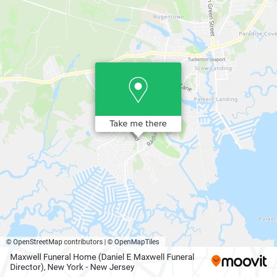 Maxwell Funeral Home (Daniel E Maxwell Funeral Director) map