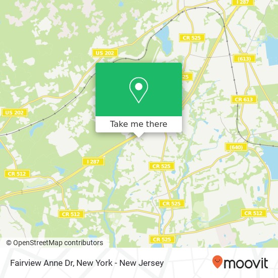 Fairview Anne Dr map