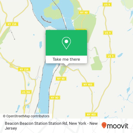 Mapa de Beacon Beacon Station Station Rd