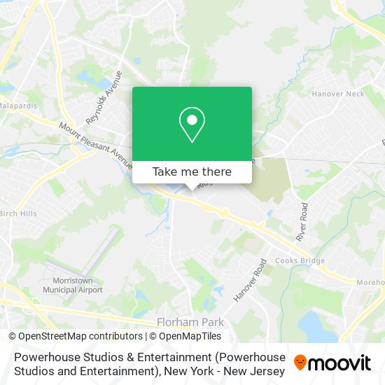 Powerhouse Studios & Entertainment map