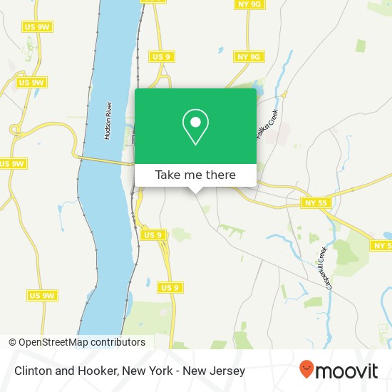 Mapa de Clinton and Hooker