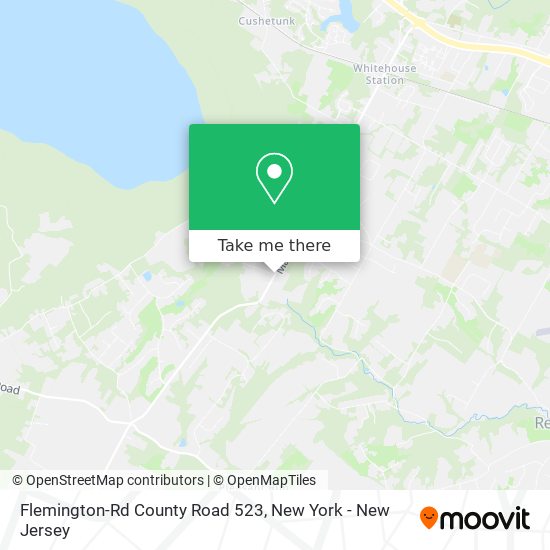 Flemington-Rd County Road 523 map