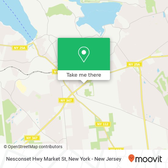 Nesconset Hwy Market St map