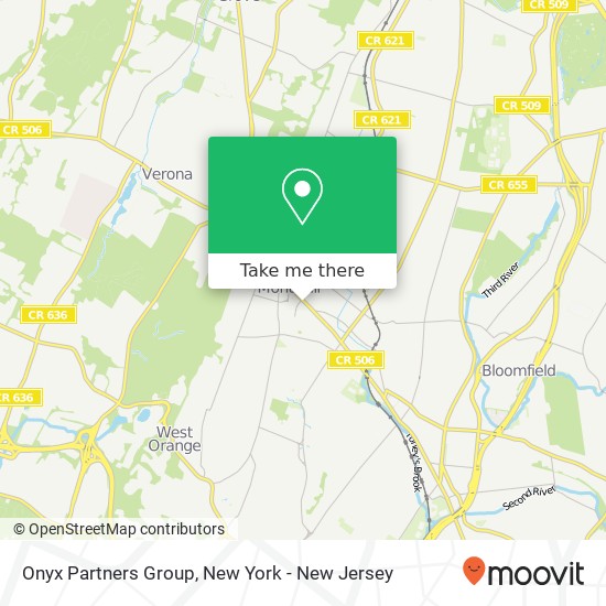 Mapa de Onyx Partners Group