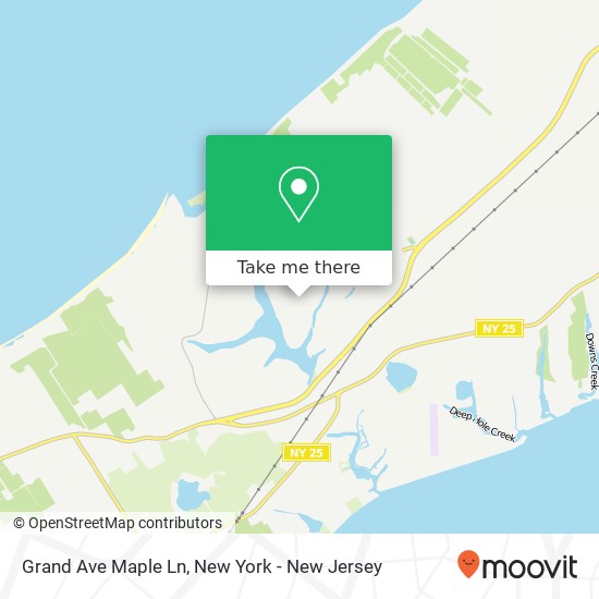 Mapa de Grand Ave Maple Ln