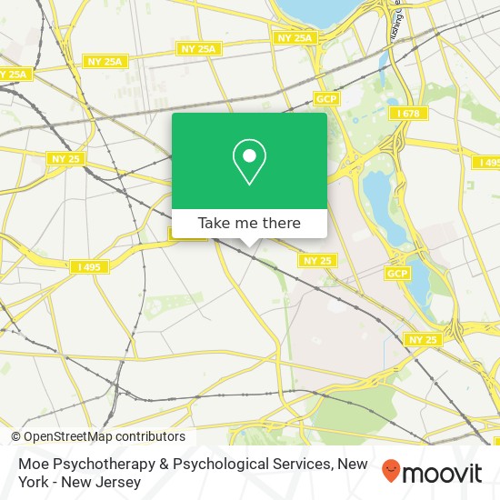 Mapa de Moe Psychotherapy & Psychological Services