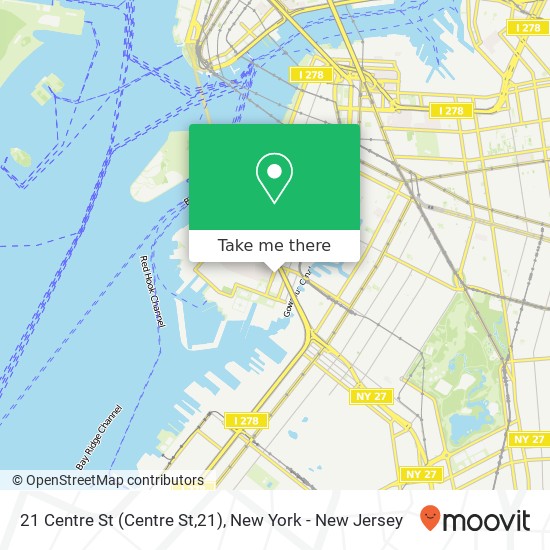 21 Centre St (Centre St,21) map
