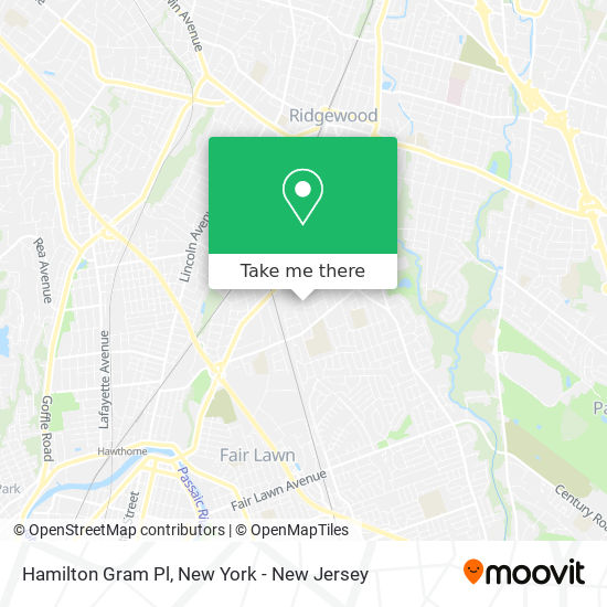 Hamilton Gram Pl map