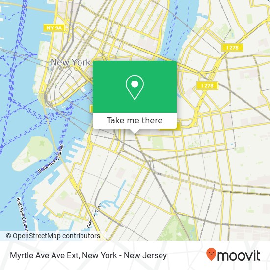 Myrtle Ave Ave Ext map