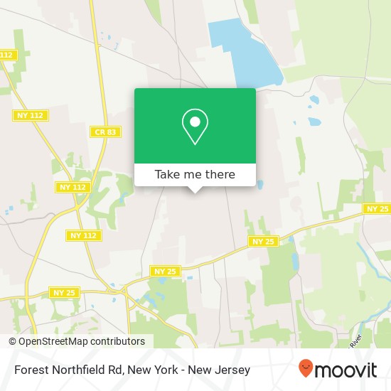 Mapa de Forest Northfield Rd