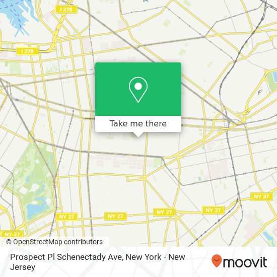 Mapa de Prospect Pl Schenectady Ave