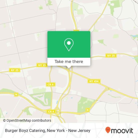 Mapa de Burger Boyz Catering