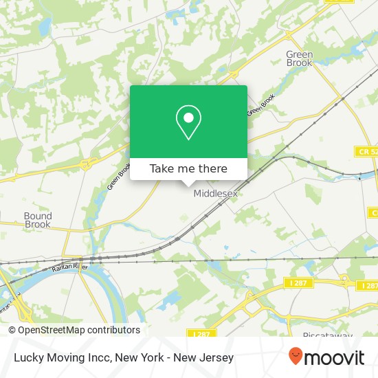 Mapa de Lucky Moving Incc