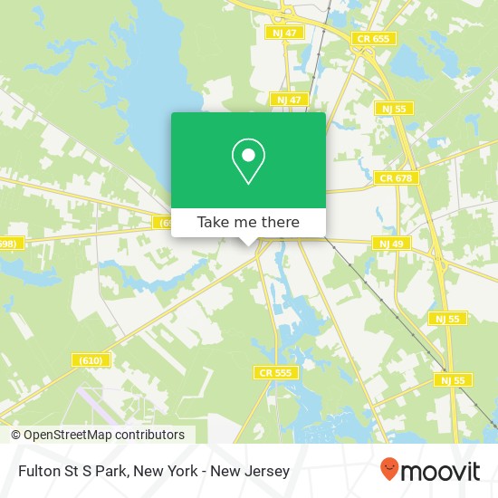 Mapa de Fulton St S Park
