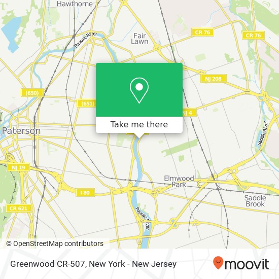 Greenwood CR-507 map