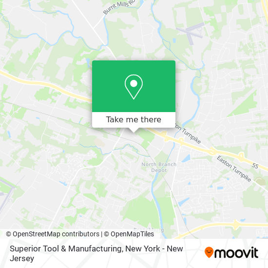 Mapa de Superior Tool & Manufacturing