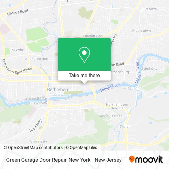 Mapa de Green Garage Door Repair