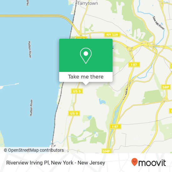 Riverview Irving Pl map