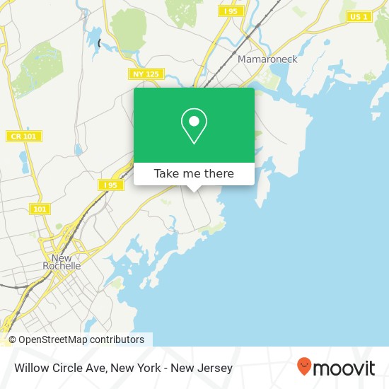 Mapa de Willow Circle Ave