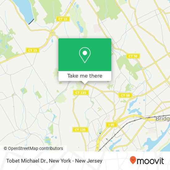 Mapa de Tobet Michael Dr.