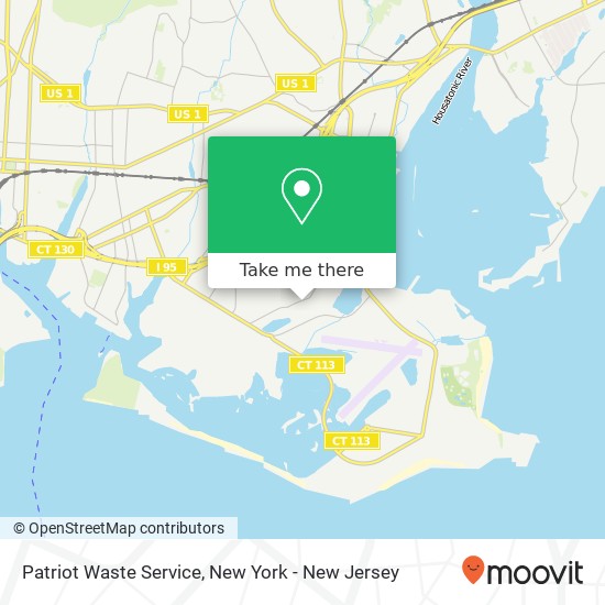 Patriot Waste Service map