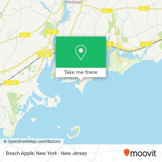 Mapa de Beach Apple