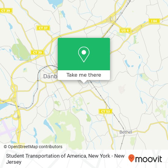 Mapa de Student Transportation of America