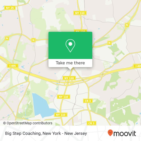 Big Step Coaching map