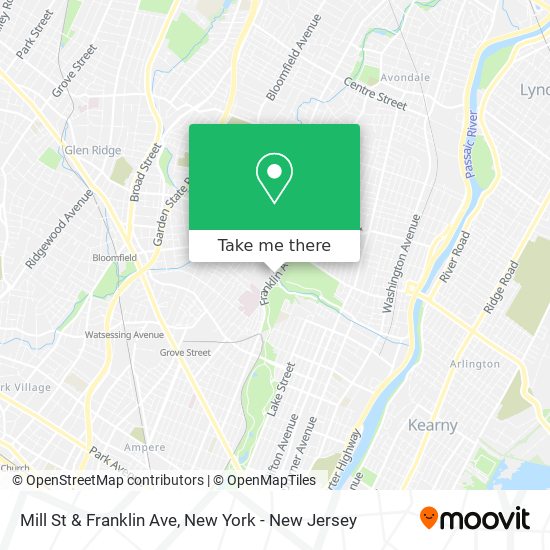 Mapa de Mill St & Franklin Ave