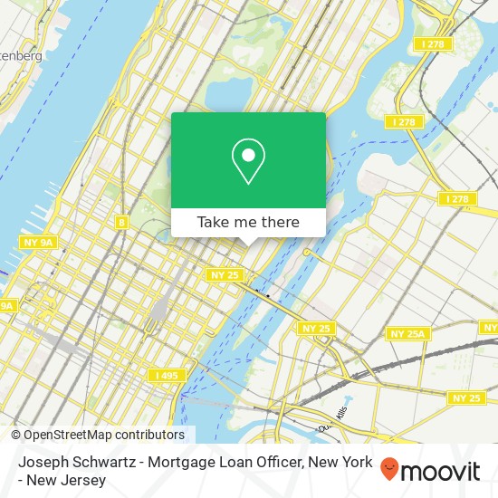 Mapa de Joseph Schwartz - Mortgage Loan Officer