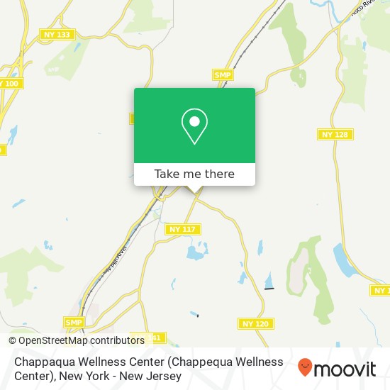 Mapa de Chappaqua Wellness Center (Chappequa Wellness Center)