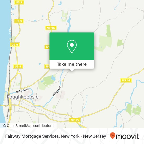 Mapa de Fairway Mortgage Services