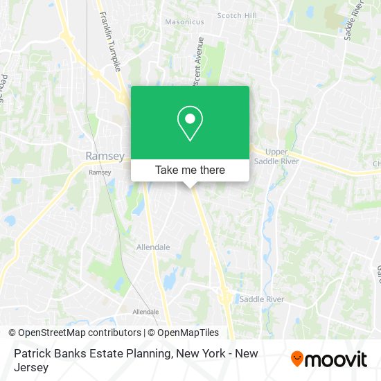 Mapa de Patrick Banks Estate Planning