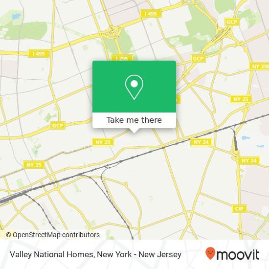 Valley National Homes map