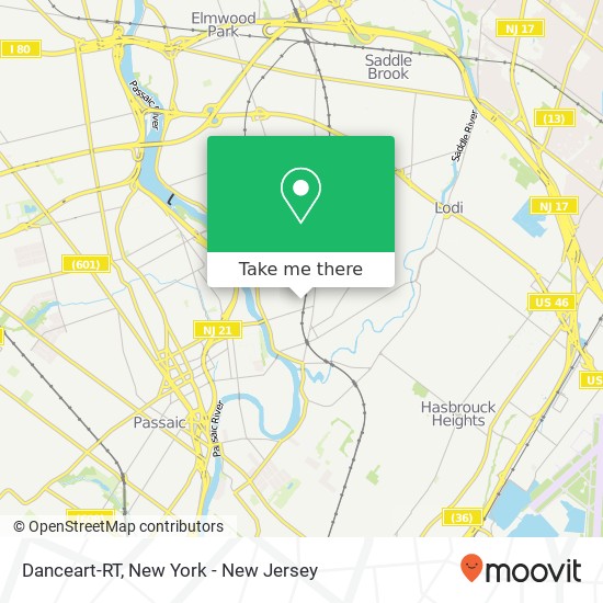 Danceart-RT map