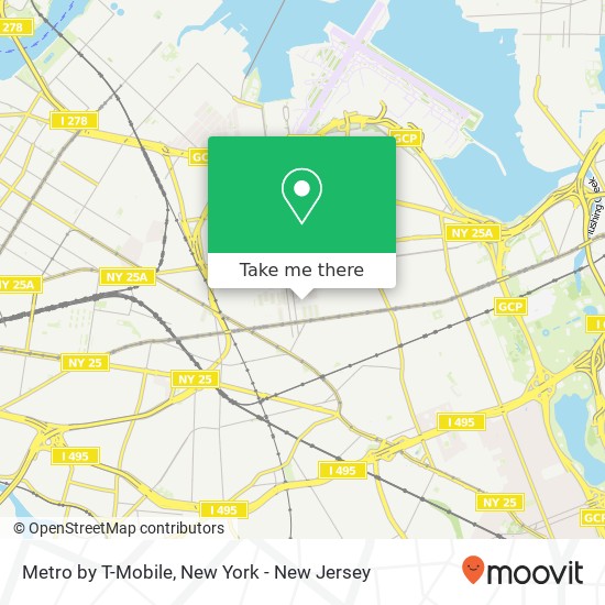 Mapa de Metro by T-Mobile