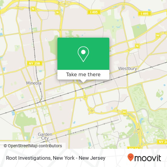 Mapa de Root Investigations