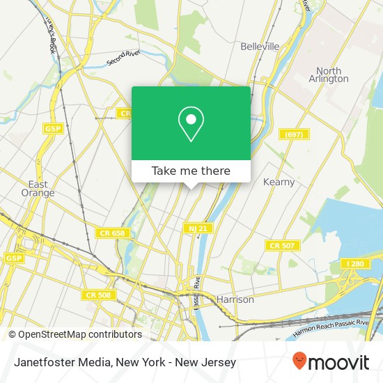 Mapa de Janetfoster Media