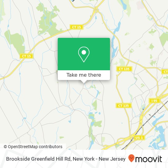 Brookside Greenfield Hill Rd map