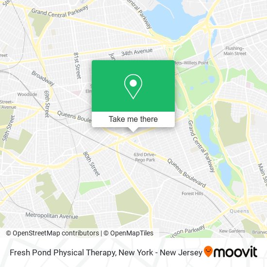 Fresh Pond Physical Therapy map