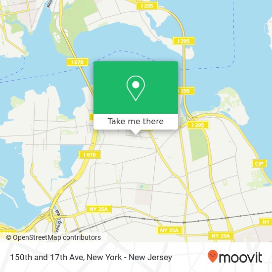 Mapa de 150th and 17th Ave