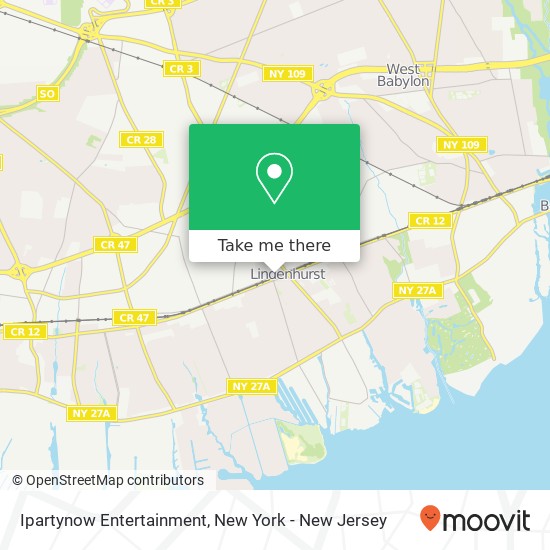 Mapa de Ipartynow Entertainment