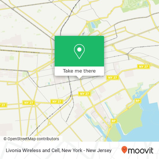 Livonia Wireless and Cell map
