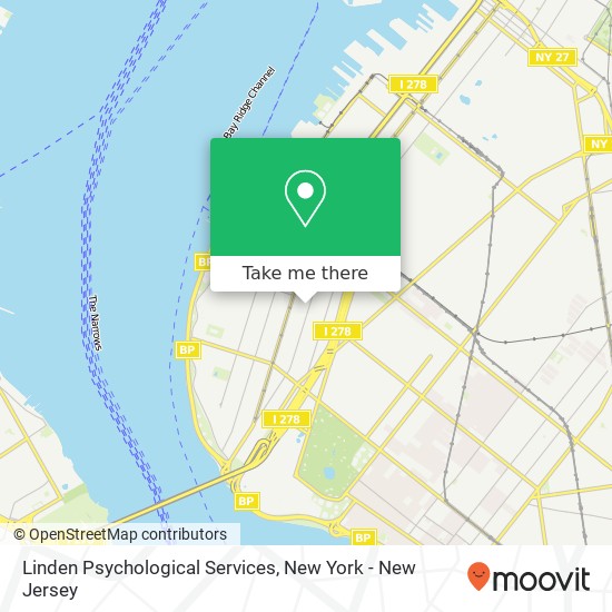 Linden Psychological Services map