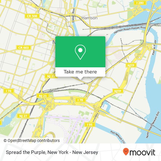 Mapa de Spread the Purple