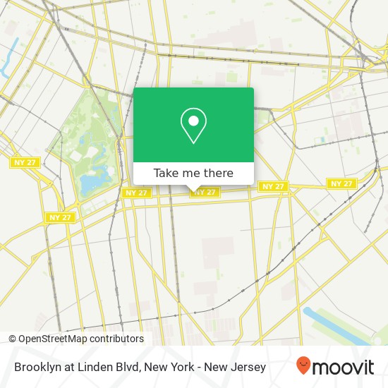 Brooklyn at Linden Blvd map
