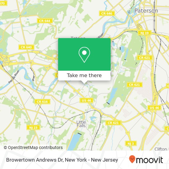 Browertown Andrews Dr map